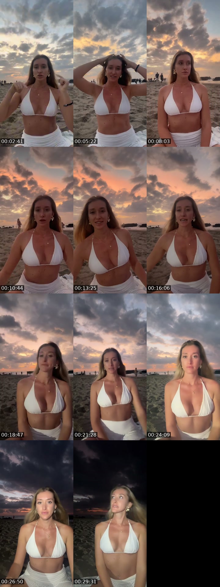 TikTok live: In spiaggia a Bali by @ladymarloow