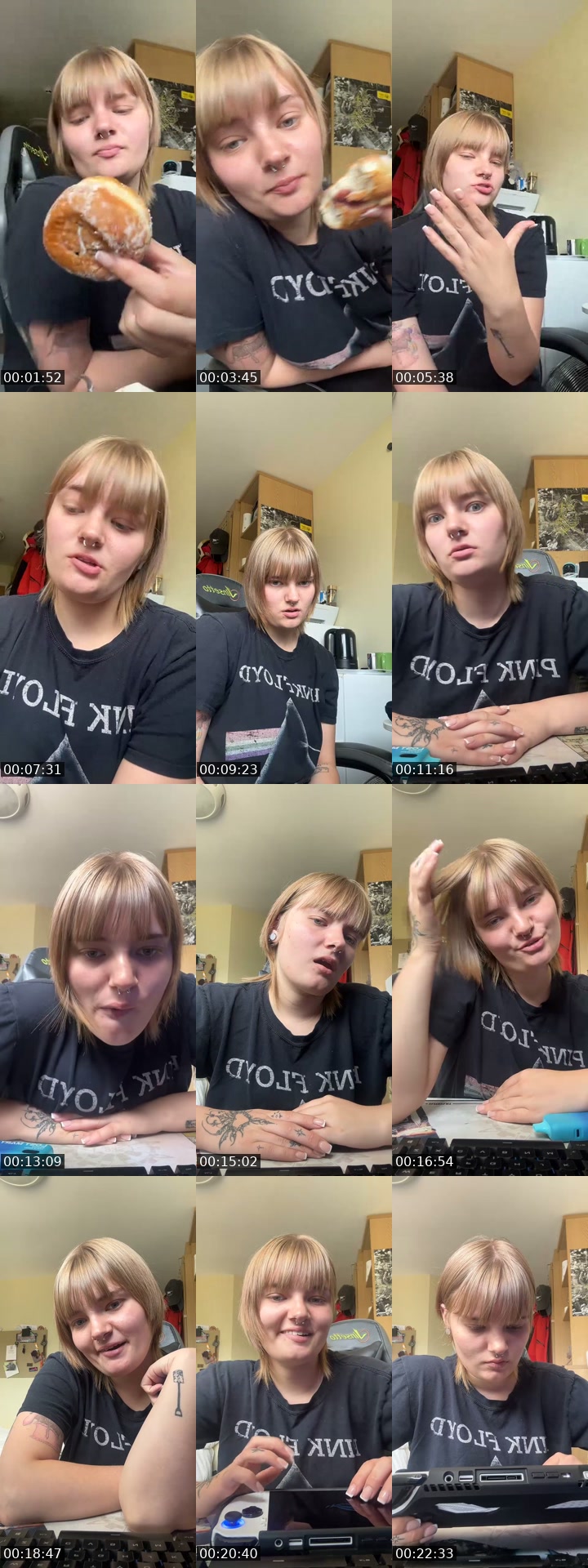 TikTok live: Eat w me x by @x._shayy._x