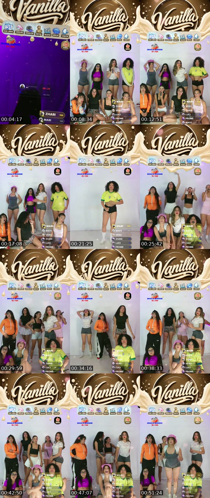 TikTok live: VANILLA!!!!!!!!! by @vanilla_live2