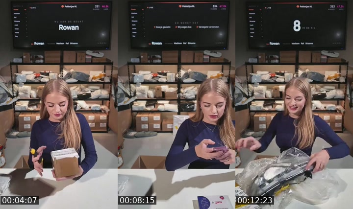 TikTok live: Pakketjes openen! by @pakketjesdotnl
