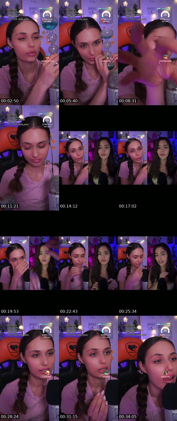 TikTok live: Breathe.listen.stay.ASMR 🤗 by @leyla_asmr5