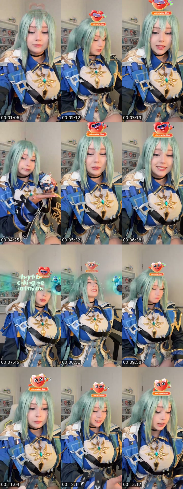 TikTok live: HIIII ❤️❤️❤️❤️ by @upminaa.cos