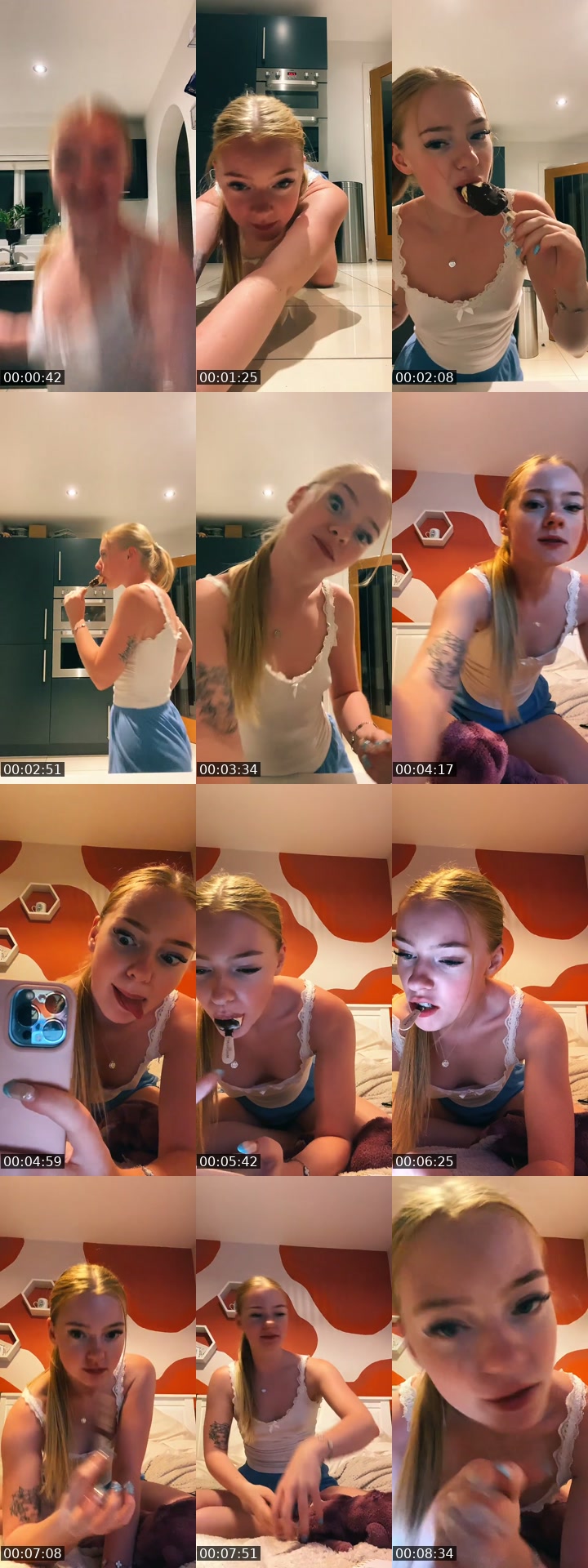 TikTok live: Chill with me by @bleureel