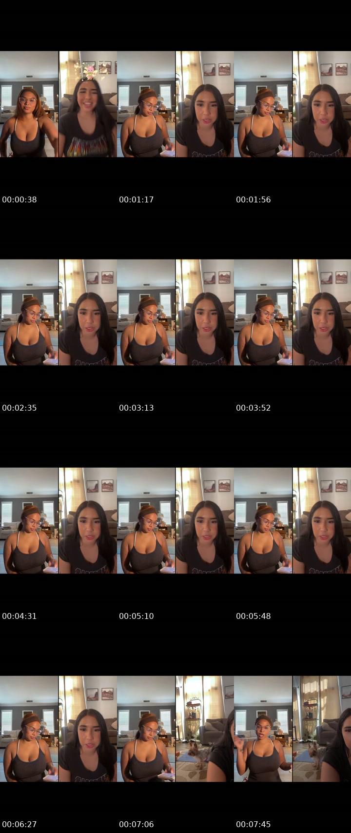 TikTok live: stretch/battle by @missflexxy