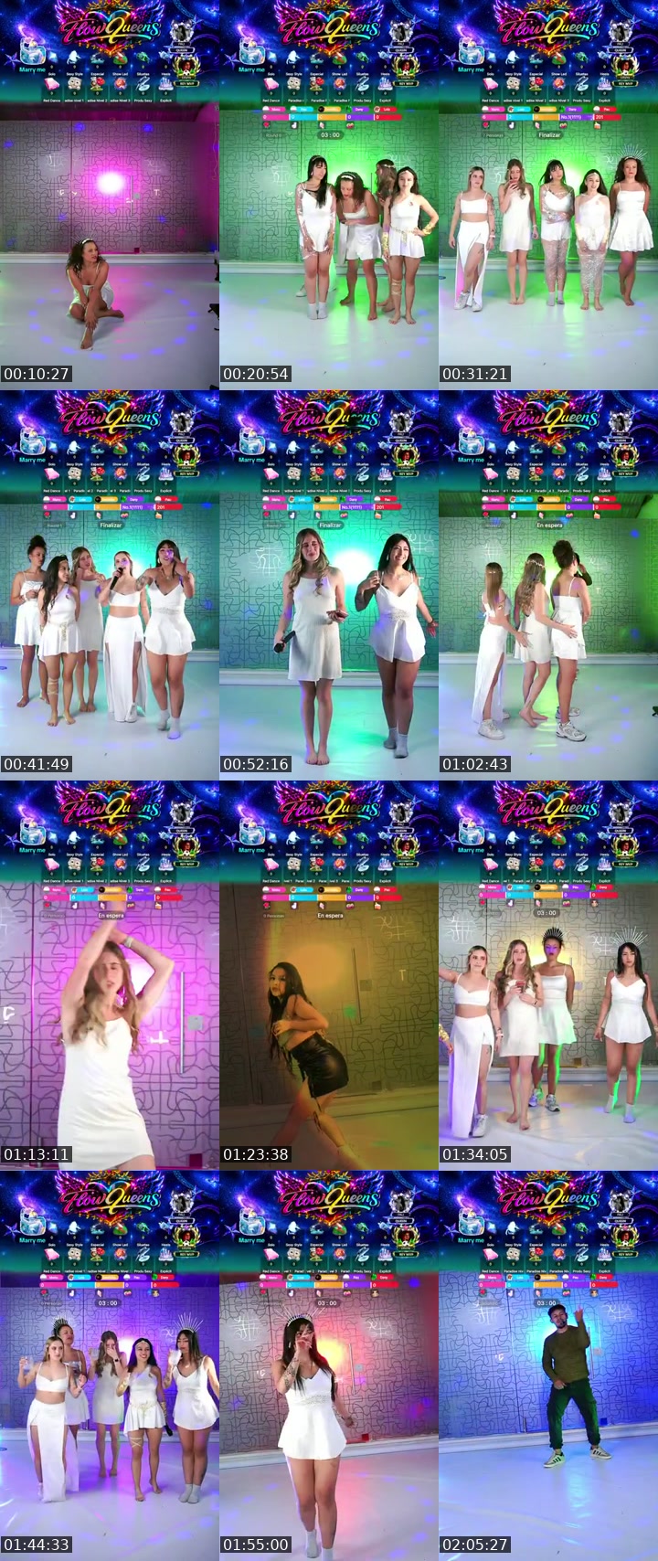 Colombia TikTok live: QUEENS DEL OLIMPO by @flowqueens_lflow