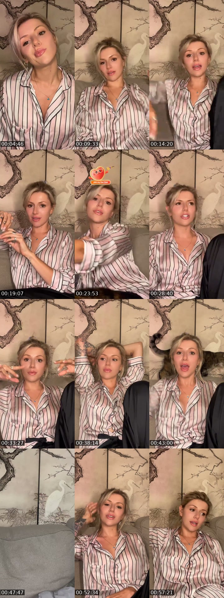 TikTok live: Not doing the face by @jessiegotmessy