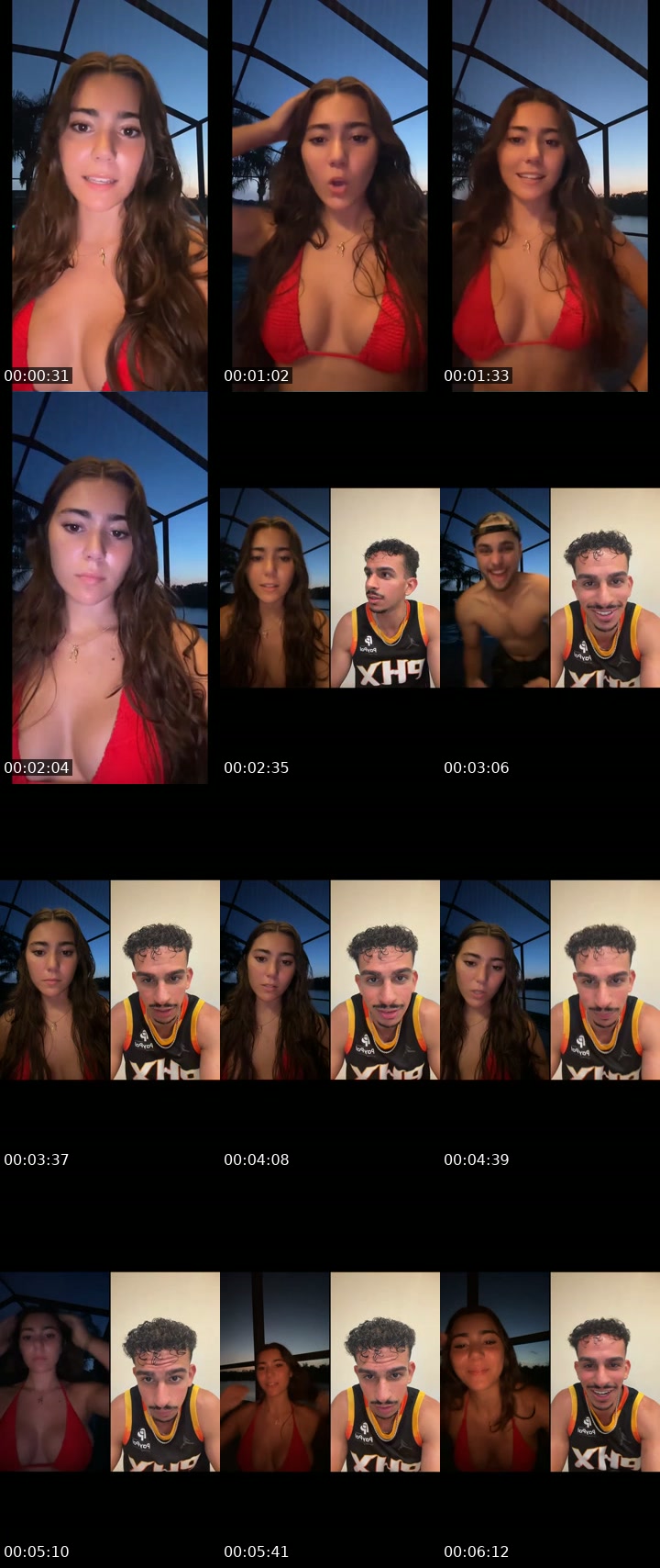 TikTok live: Come Swim? by @ari.dakotaa