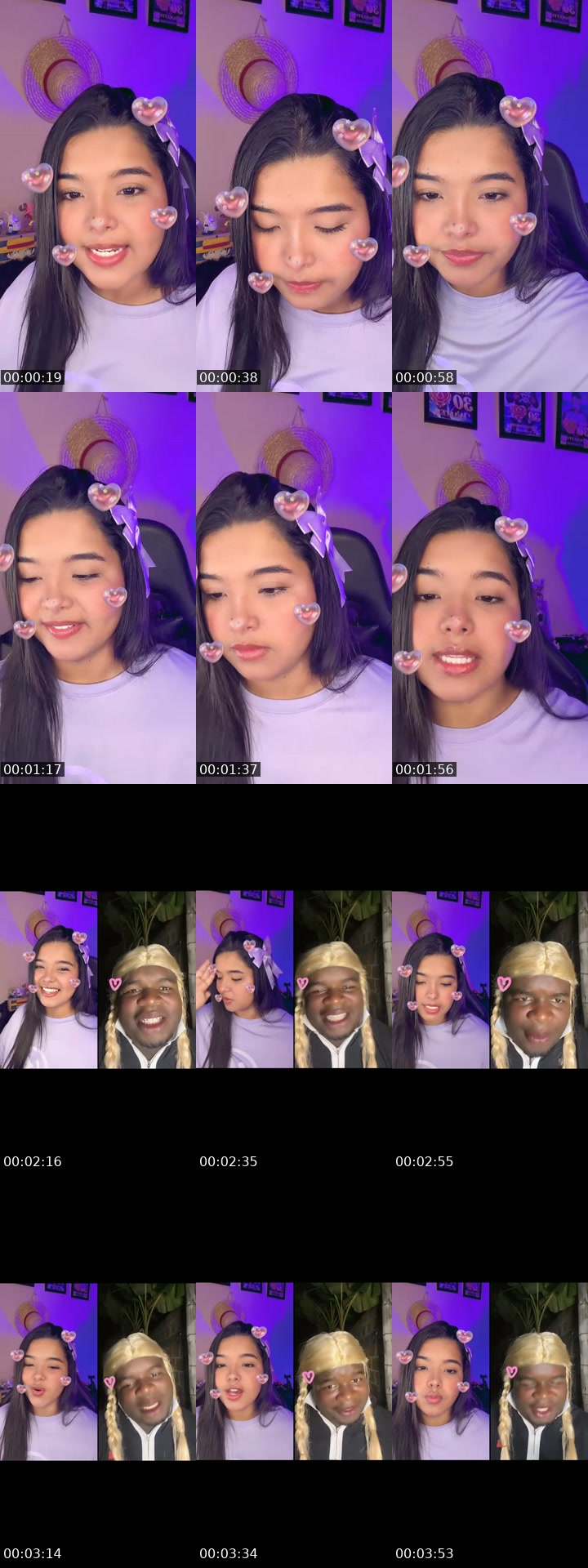 TikTok live: Ya te vi, entra y hablemos 💜 by @angiecosss18