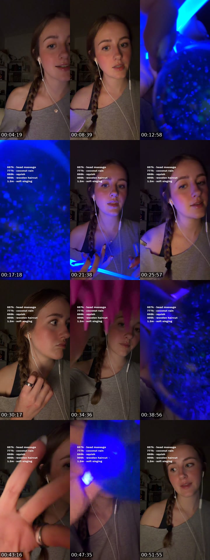TikTok live: Just practicing some asmr by @shushyasmr