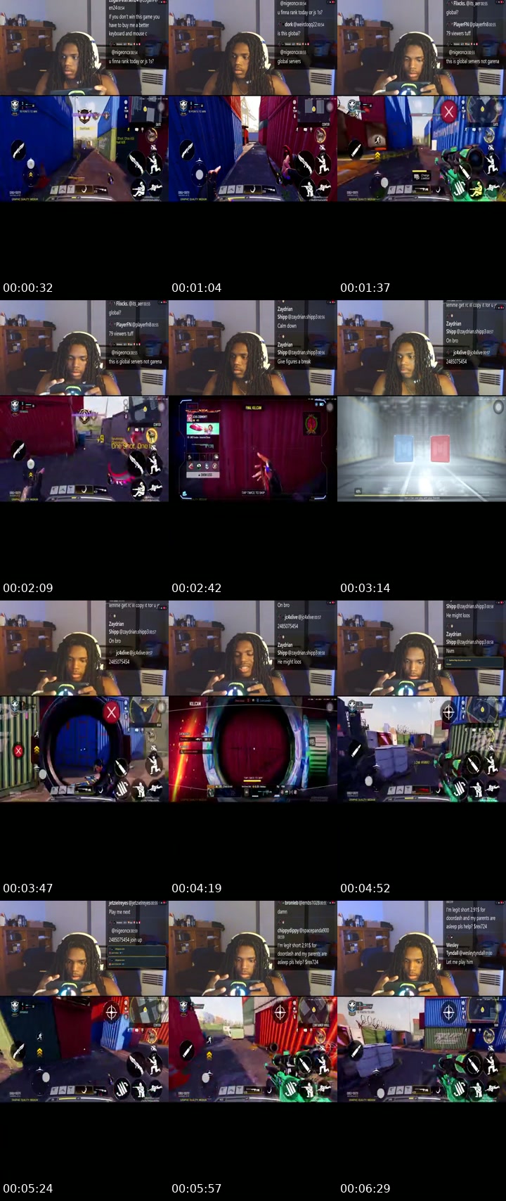 TikTok live: im late my bad chat by @jc4xlive