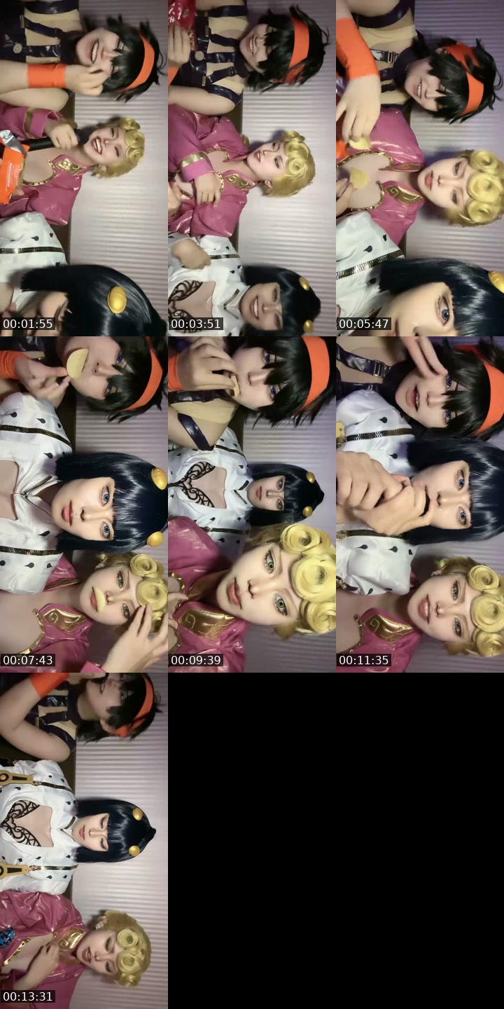 Japan TikTok live: ⚠︎︎飲食あり jjba‼️コスカラ‼️ by @tococo_