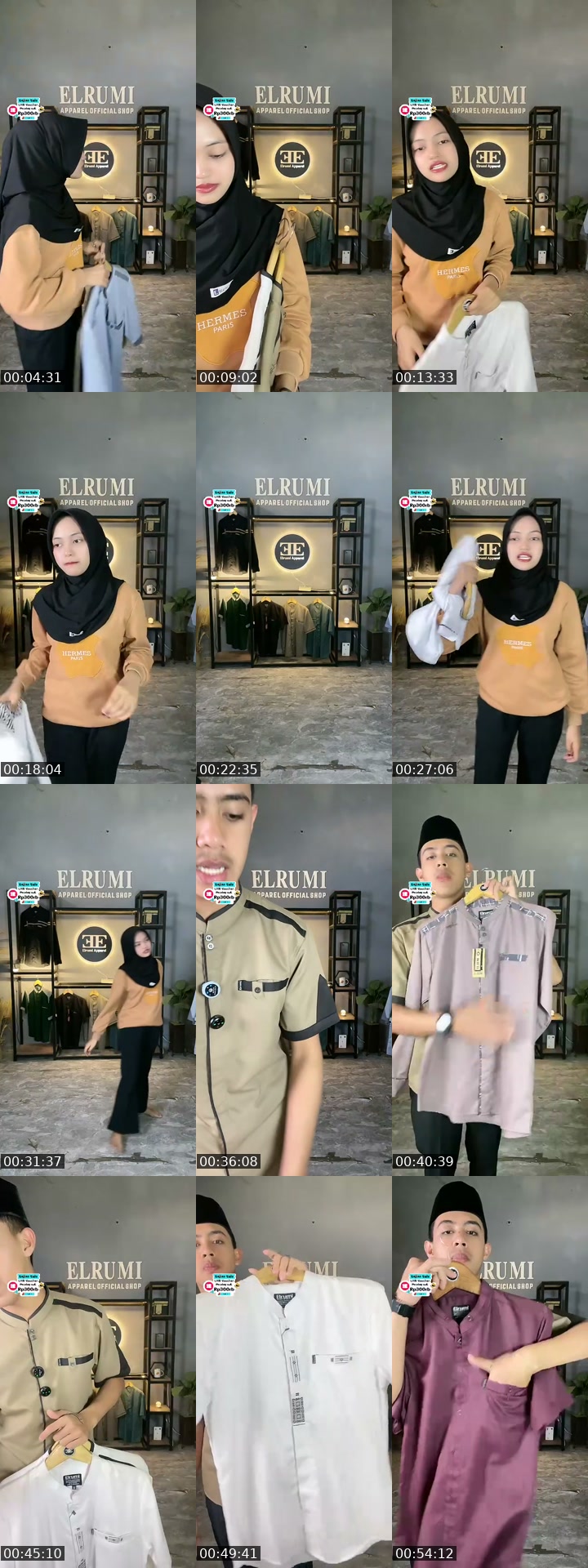 TikTok live: Promo baju koko pria by @elrumi_apparel_official