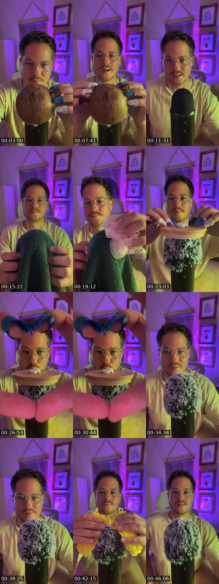 TikTok live: Cozy ASMR by @codymcgibbon