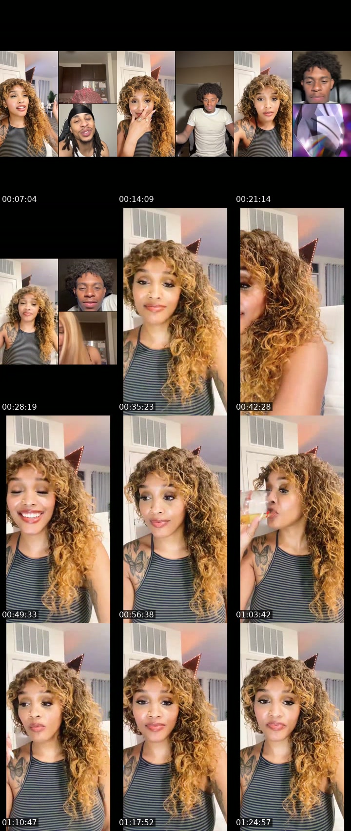TikTok live: Your late night live ♥️ by @queenxadrii