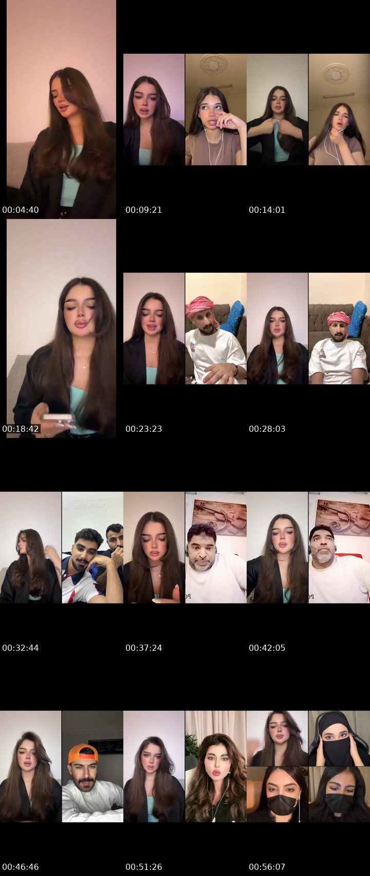 TikTok live: منورين by @fcccc21