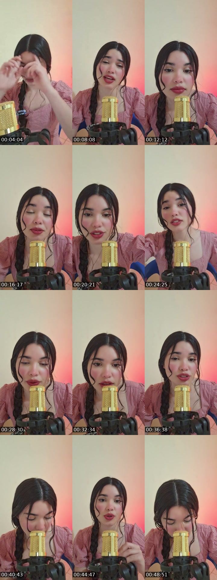 TikTok live: 1 leão e pinto meu cabelo❤️ by @cavalcanteh_kel