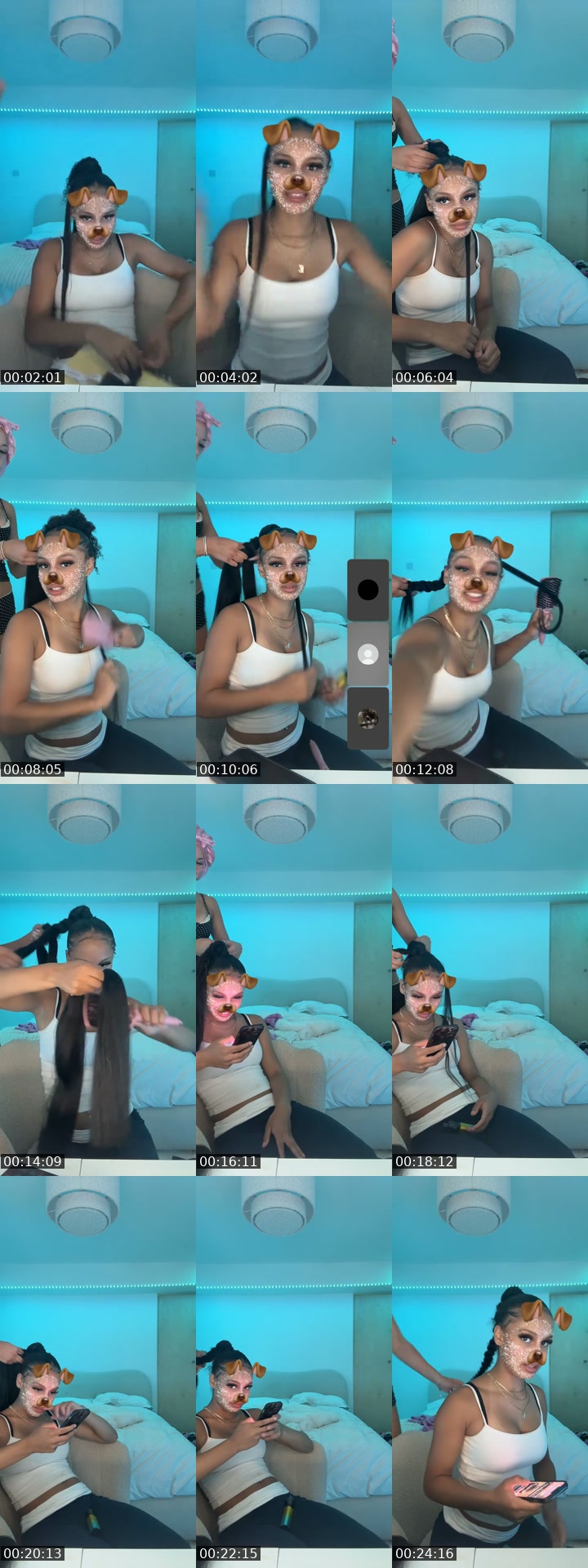 TikTok live: willow does my hair 💞💞 by @emiliagrace52