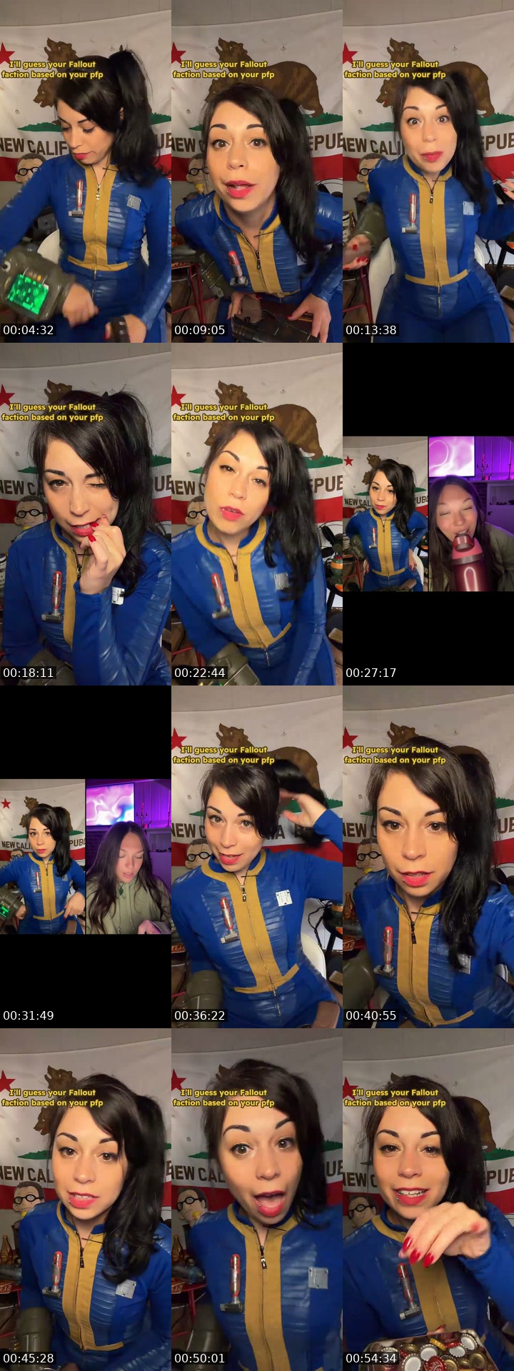 TikTok live: Vault Girl #fallout by @foxyr0xxy