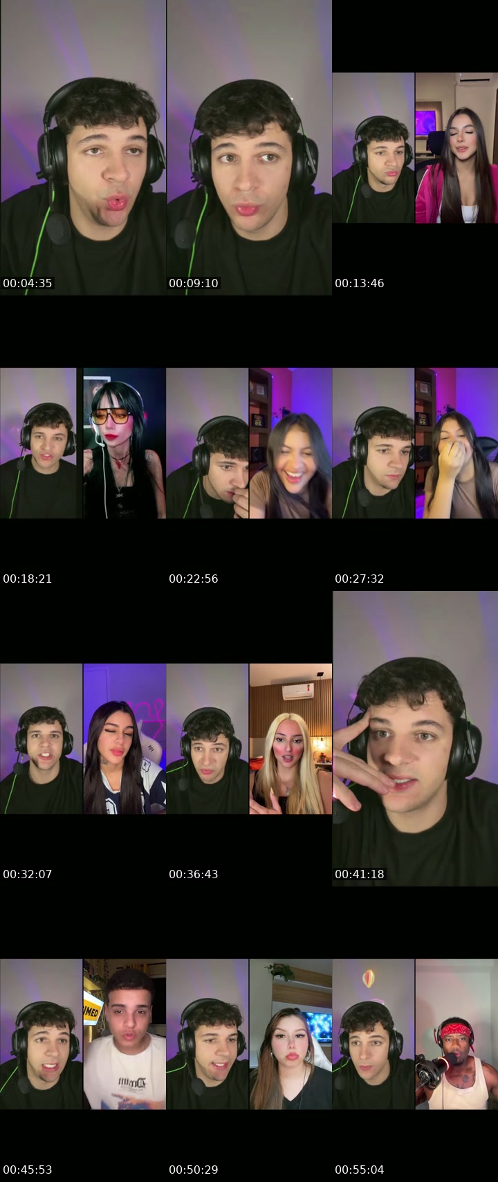 TikTok live: ILUMINE ESSA GALERIA CANSADA by @tubas7x