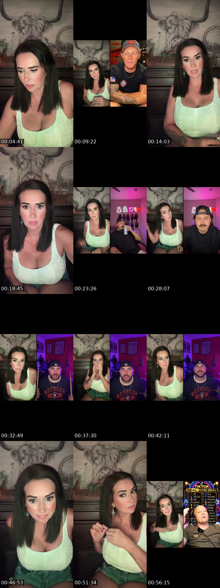 TikTok live: 💙🤍🖤 by @wendyso69