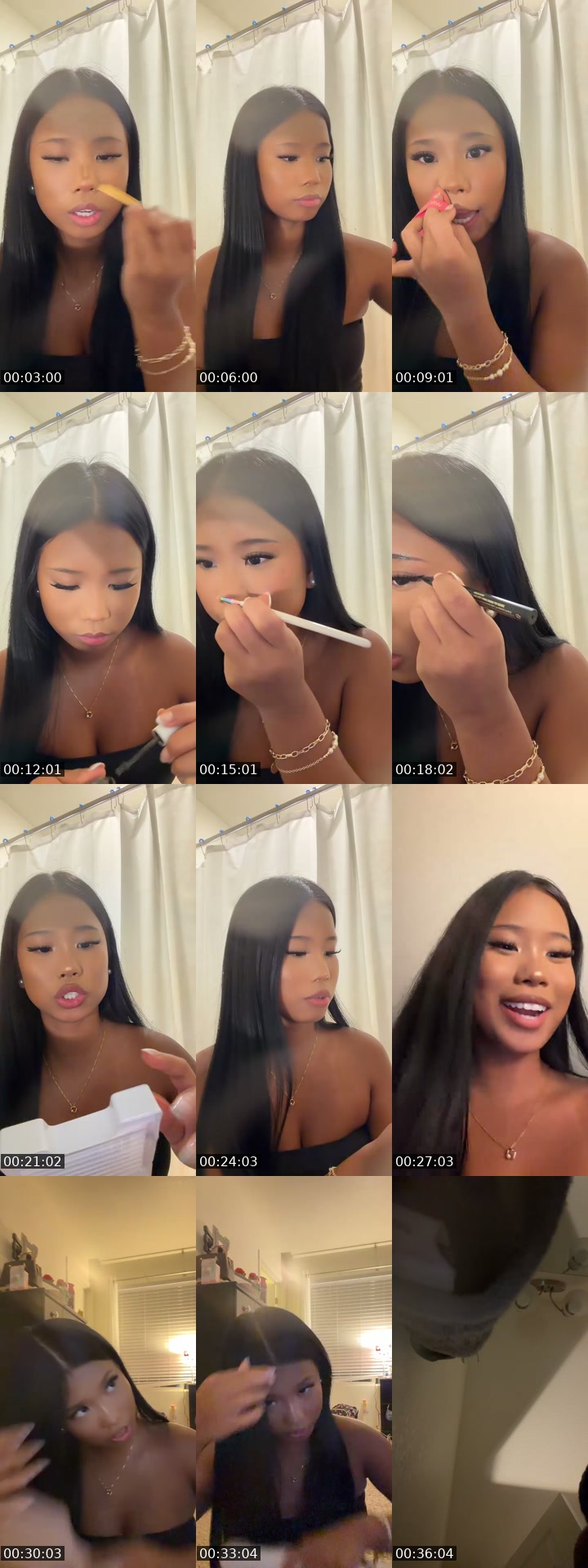 TikTok live: Grwm! by @1uvdoris
