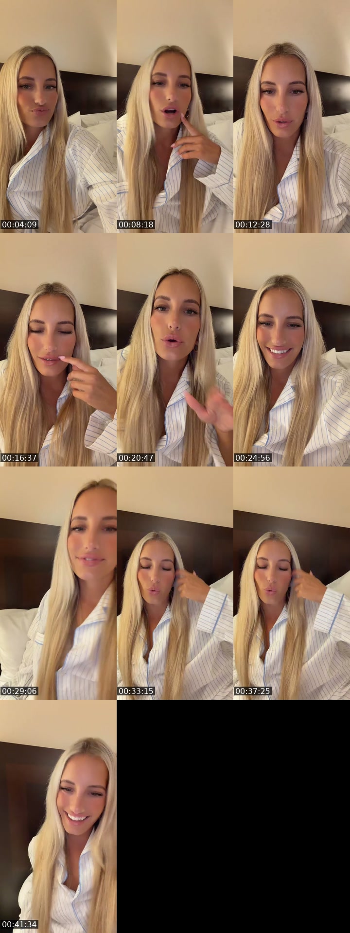TikTok live: Hannah’s live 🍌 - sleepy 😴 by @hannahkotickk