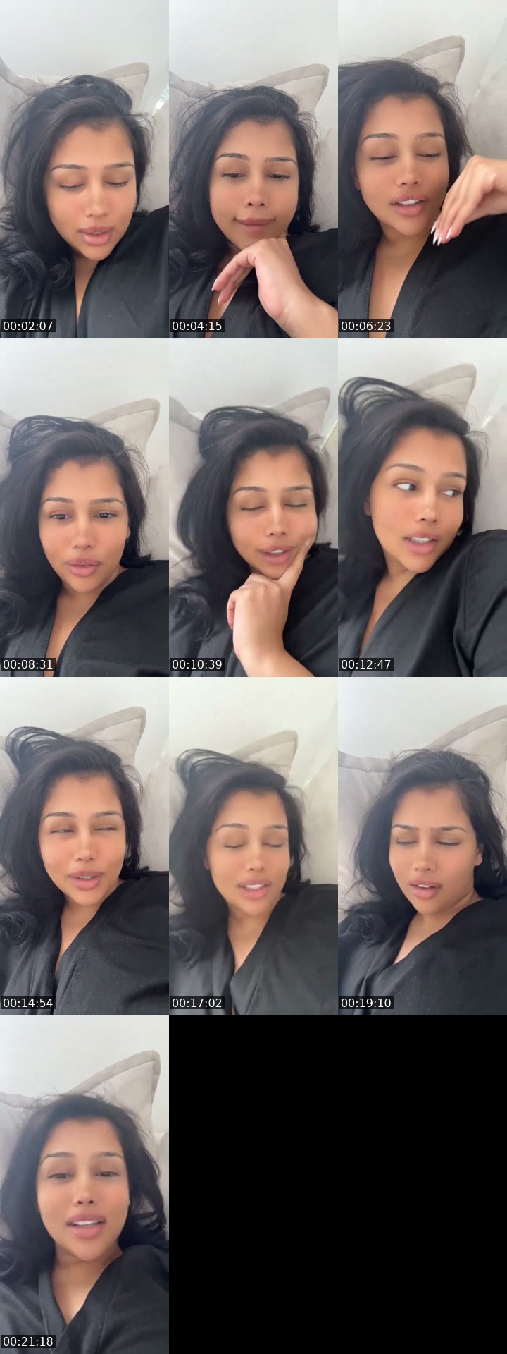 TikTok live: Doing my makeup on live by @tamxbegumx