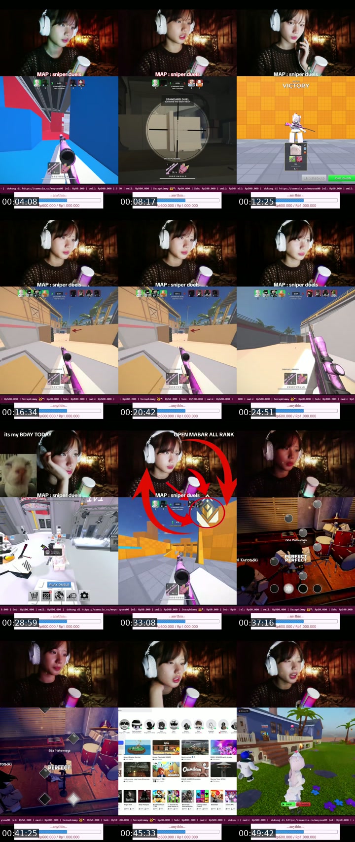 TikTok live: :3 by @sseamarinee