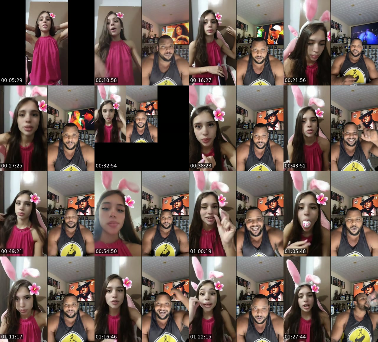 TikTok live: desafios ✨💖🐰 by @kamy_lmk