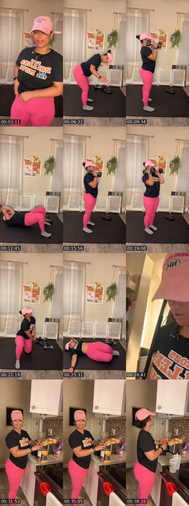 TikTok live: Leg day by @vivibones89