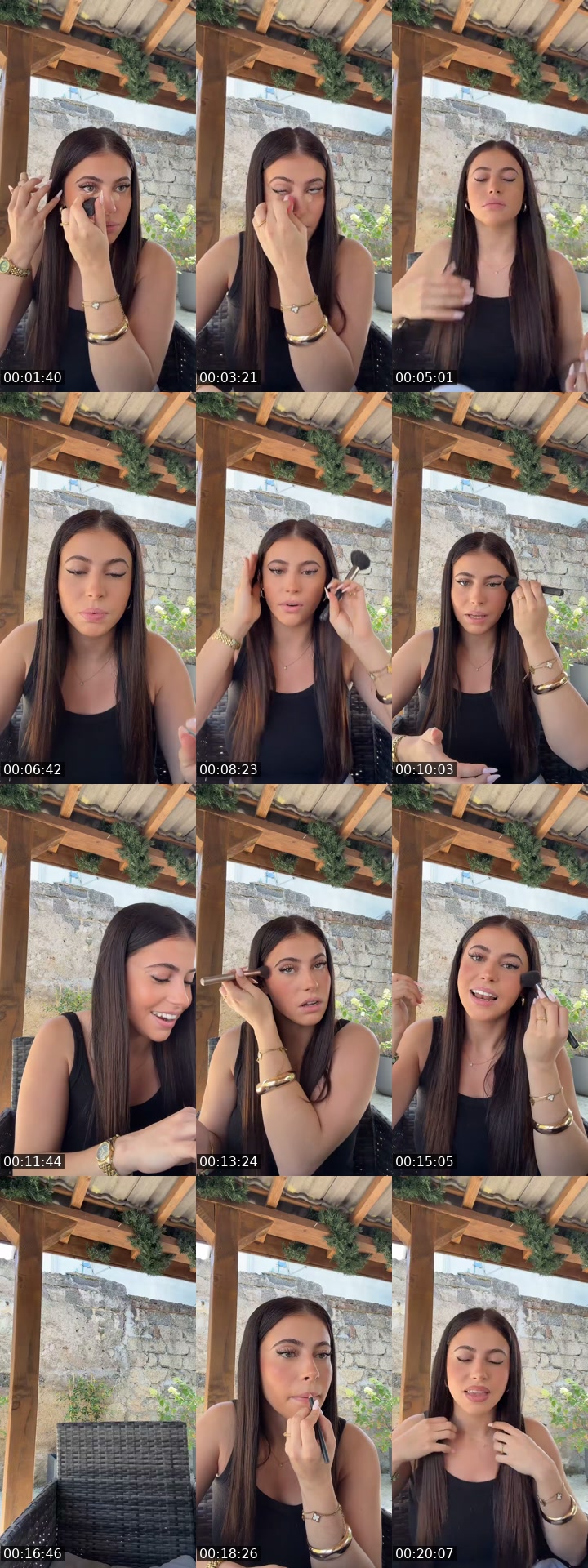 France TikTok live: Maquille toi avec moi ! by @lyna_roro