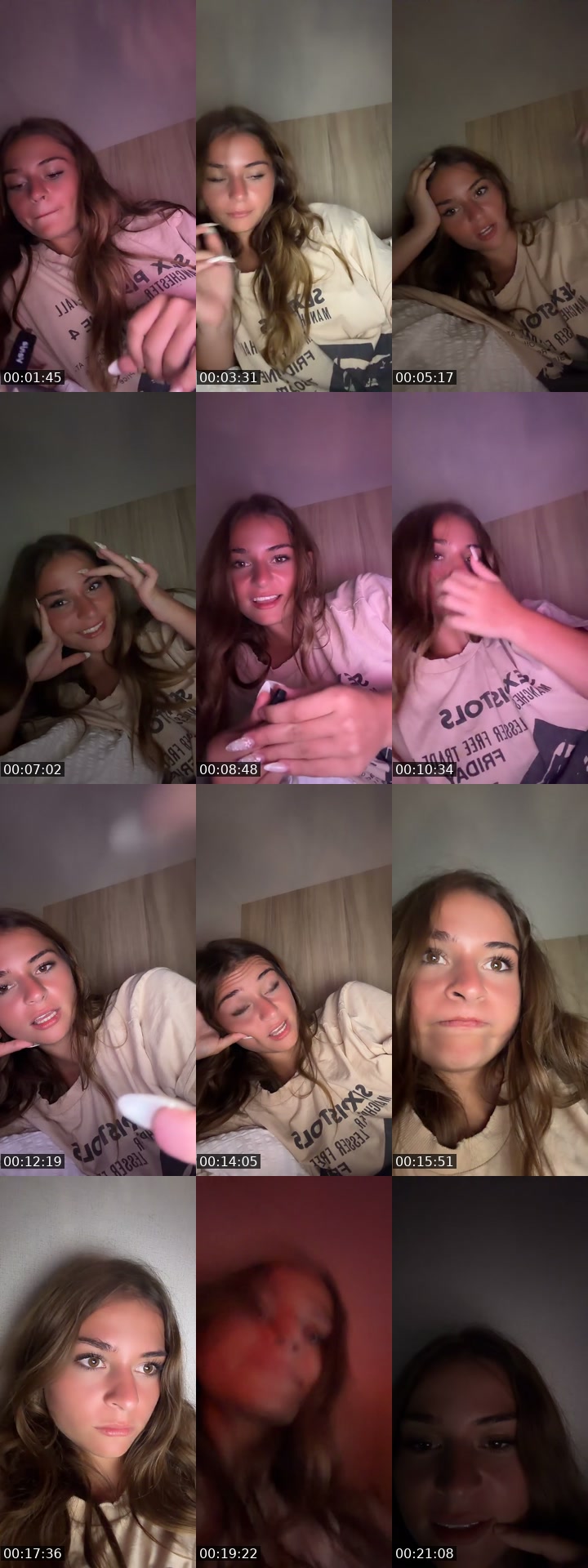 TikTok live: late night live by @maisiesel