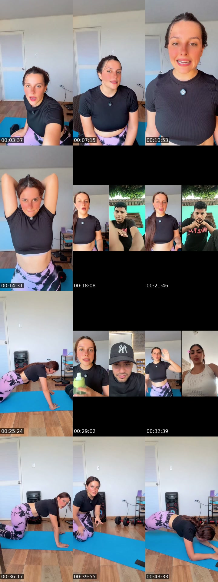 Venezuela TikTok live: 🏋🏻‍♀️entrenamiento con anyurita 😘 by @anyuritamoreno2