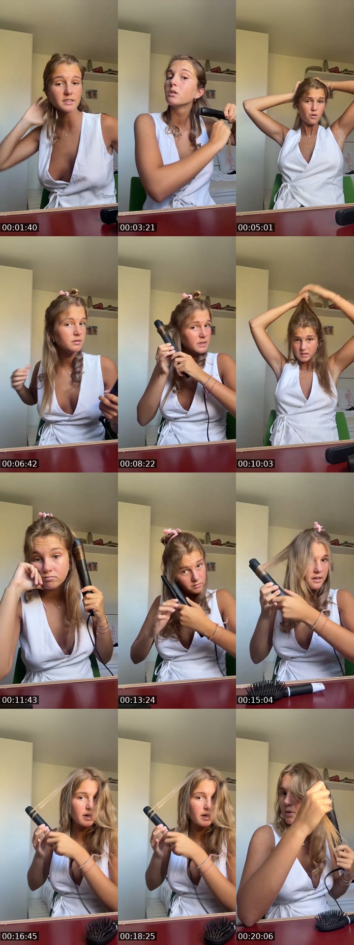 TikTok live: hairstyle with me🇪🇸🇺🇸🇮🇹 by @cosima_cassina