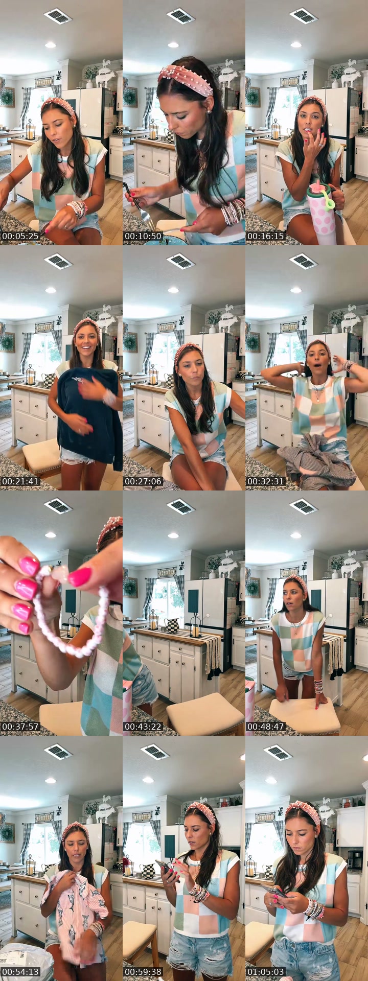 TikTok live: Mom of 9! Making breakfast 🎀 by @nicoletta5507