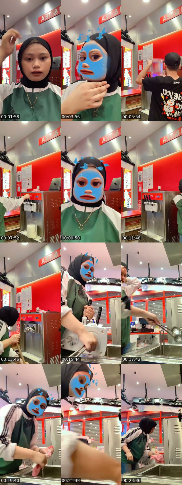 TikTok live: Mixue senai airport by @saraadwd