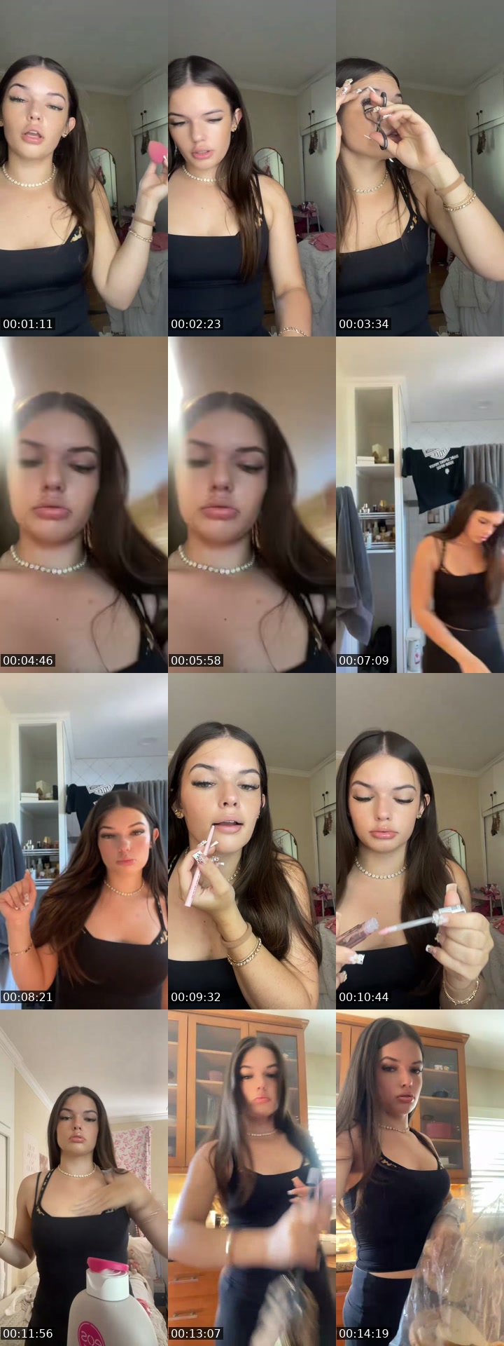 TikTok live: GRWM by @luvelola07