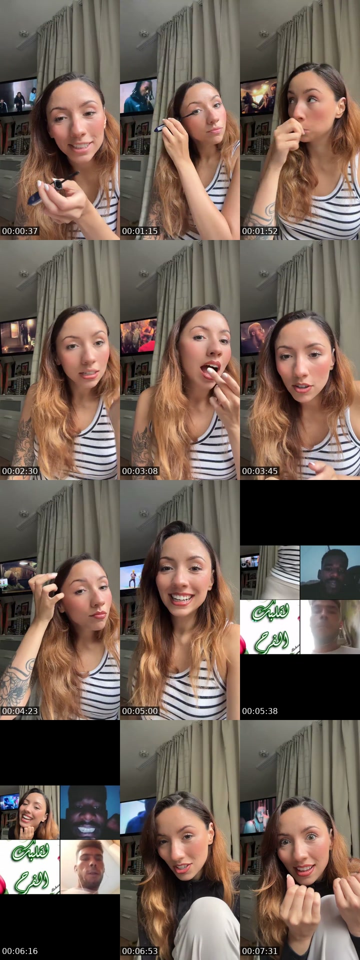 TikTok live: GRWM by @janine.raw