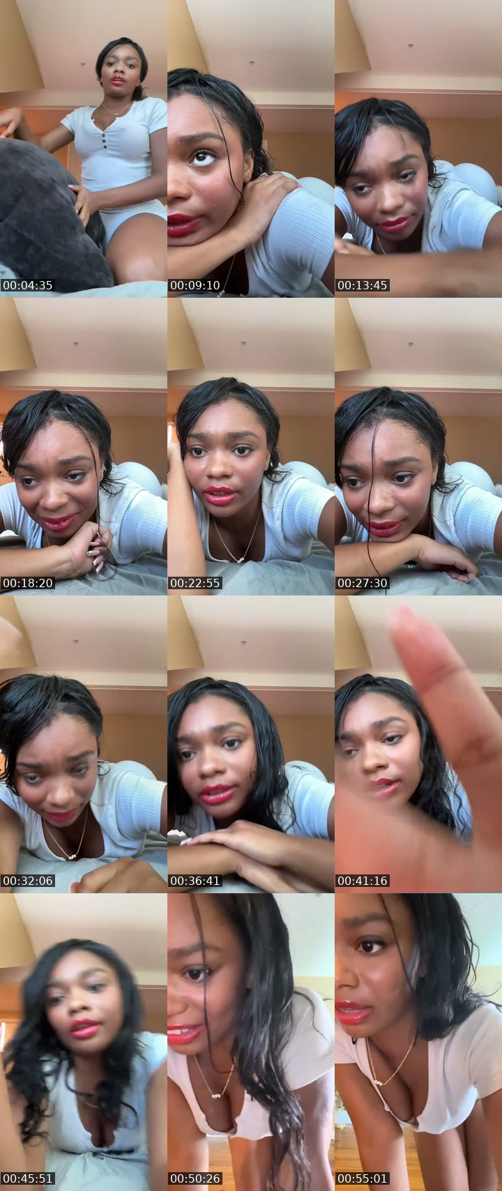 TikTok live: Grwm try on haul 💕 by @cubyana.lust3