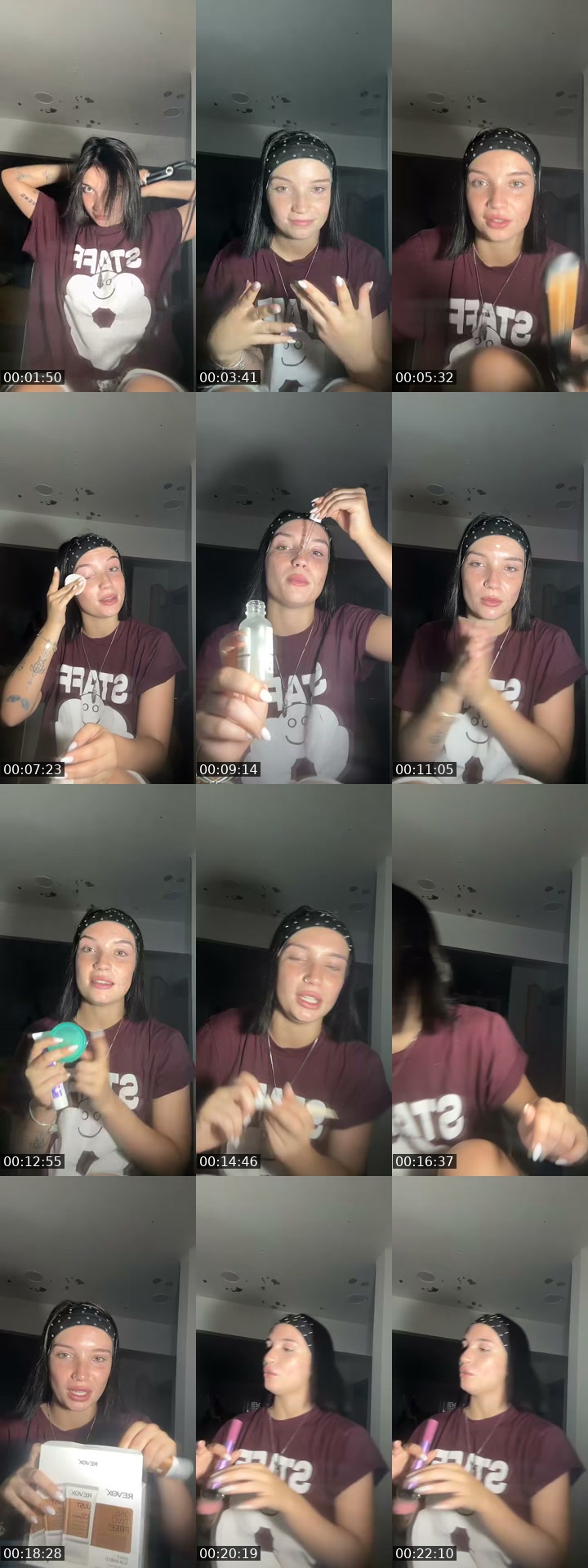 TikTok live: Grwm gym by @lluana.mello