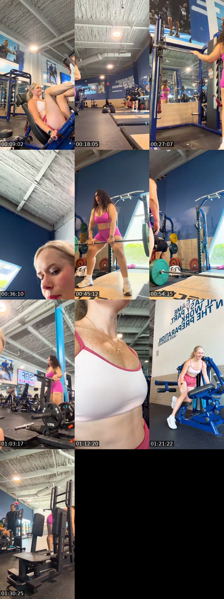 TikTok live: Leg day by @zandra.fitness