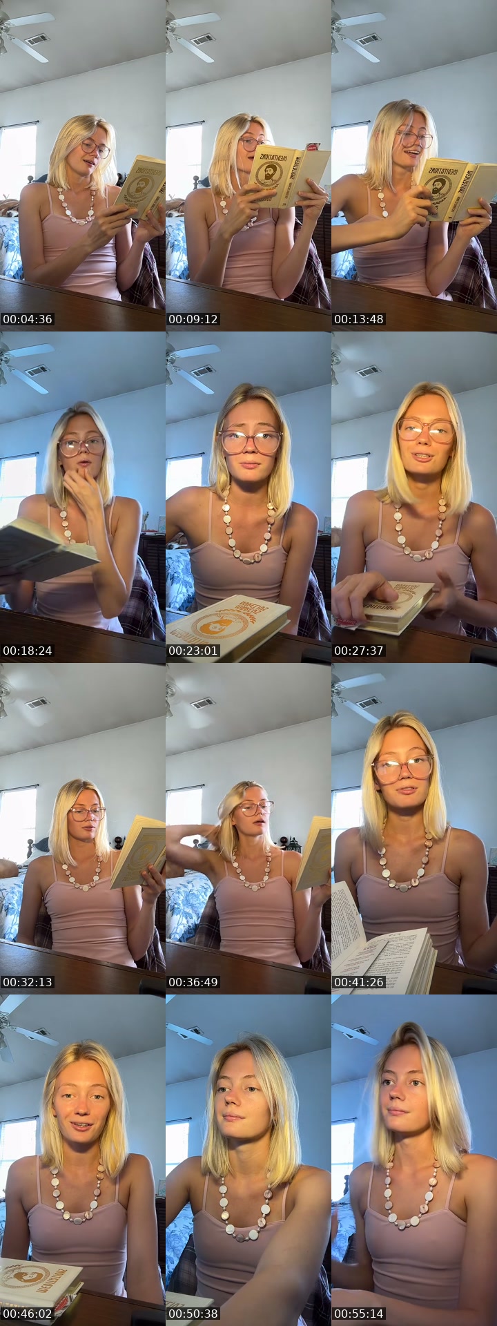 TikTok live: Meditations- Marcus Aurelius by @theefangbarbie