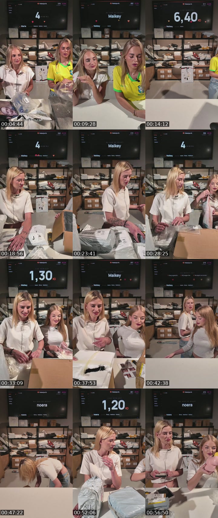 TikTok live: Pakketjes openen! by @pakketjesdotnl