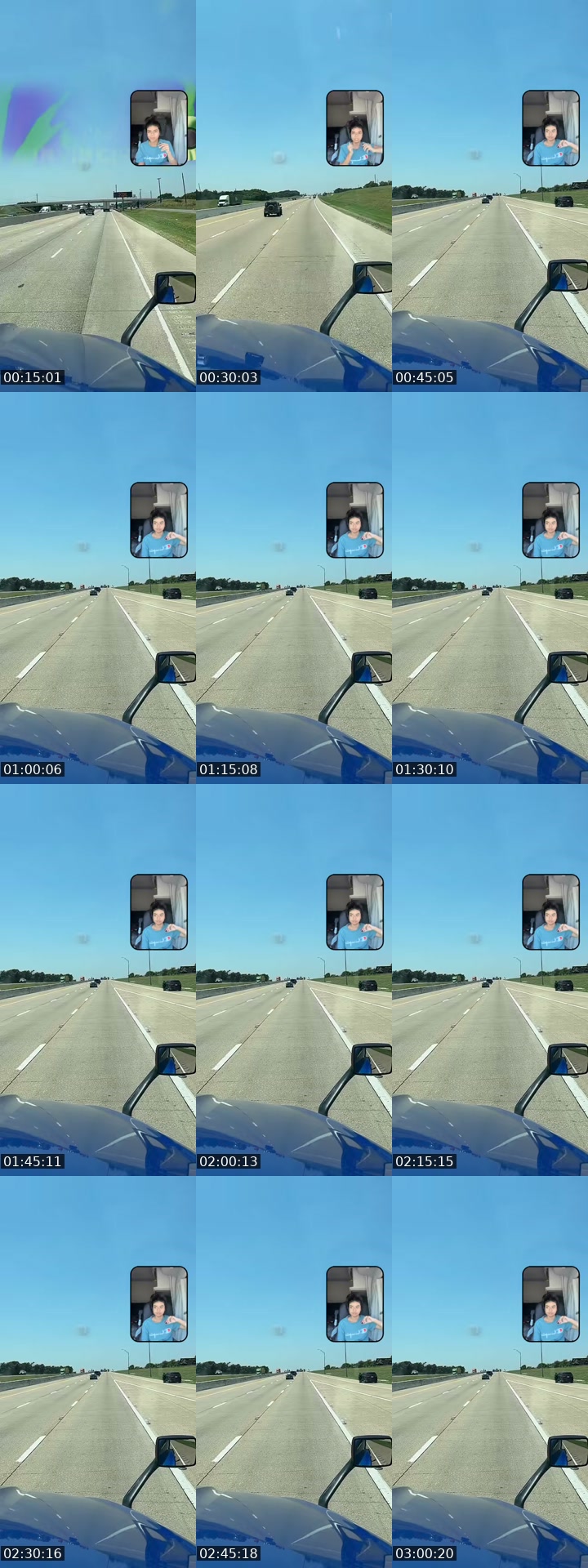 TikTok live: PASSENGER POV🚛💗 by @yin6863