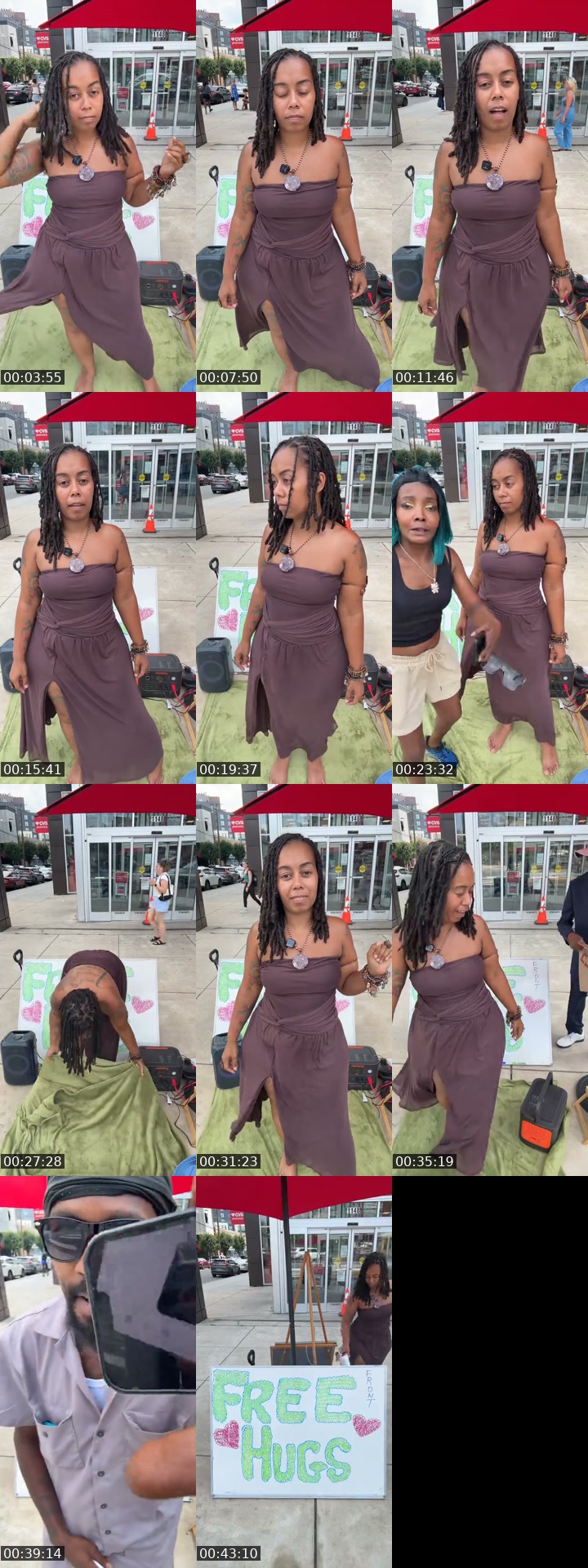TikTok live: Free Hugs Philly by @theeunicornriah