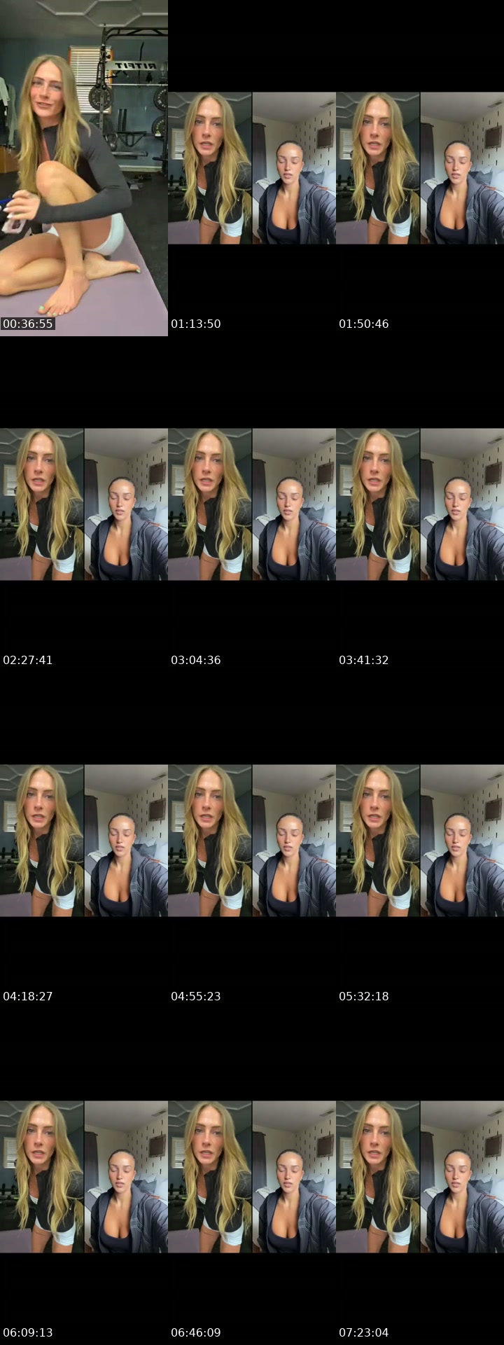 TikTok live: Filling Gift Gal 🤍 by @fitness.mckenzie