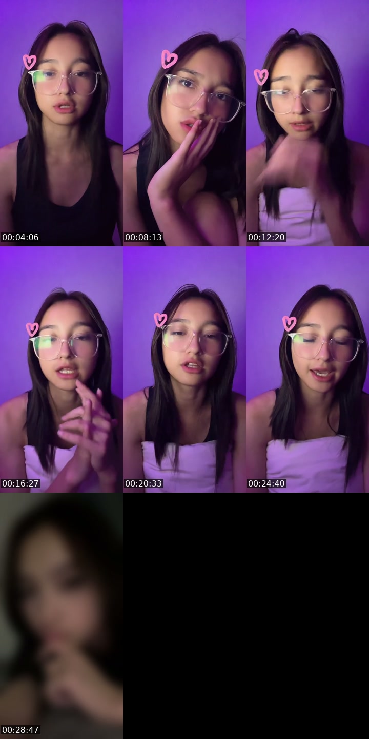 TikTok live: казашка вроде by @lee.lu.na