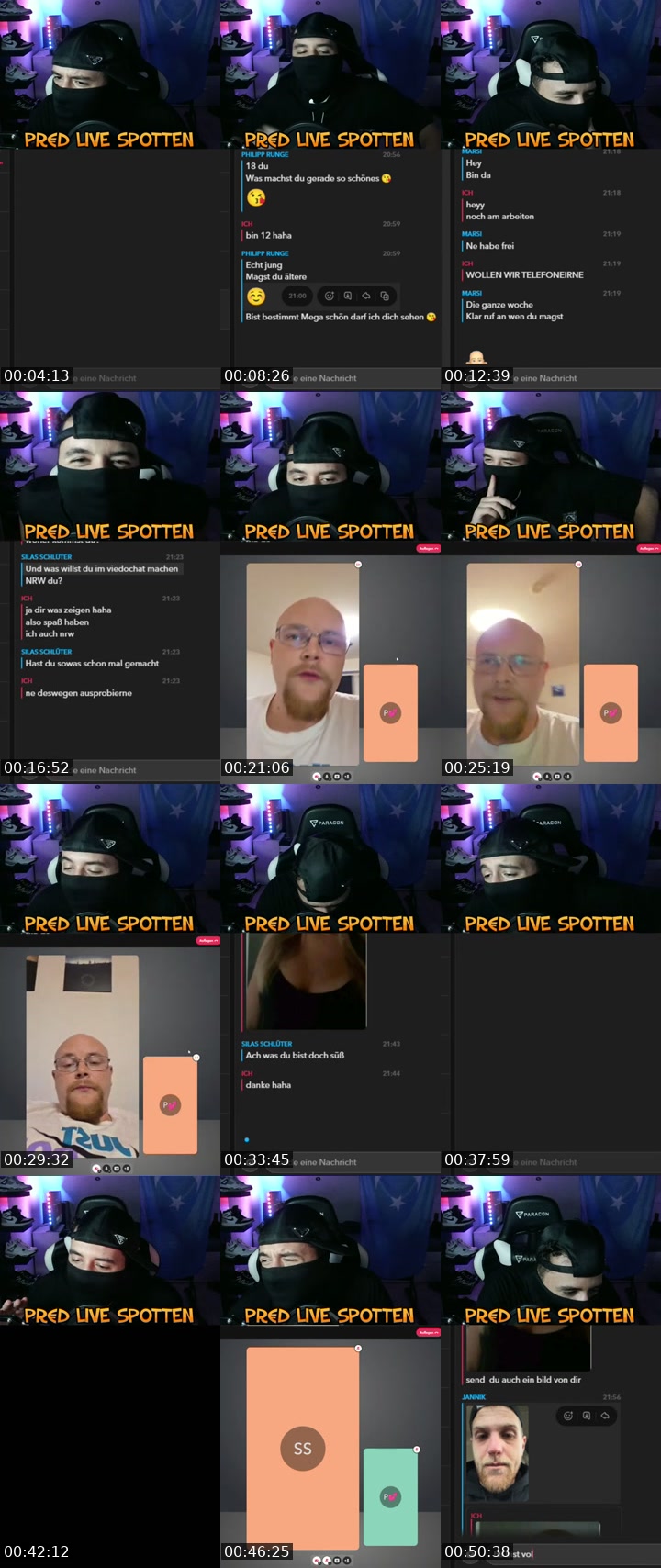 TikTok live: PR€D CATCHING by @xyaessinnn
