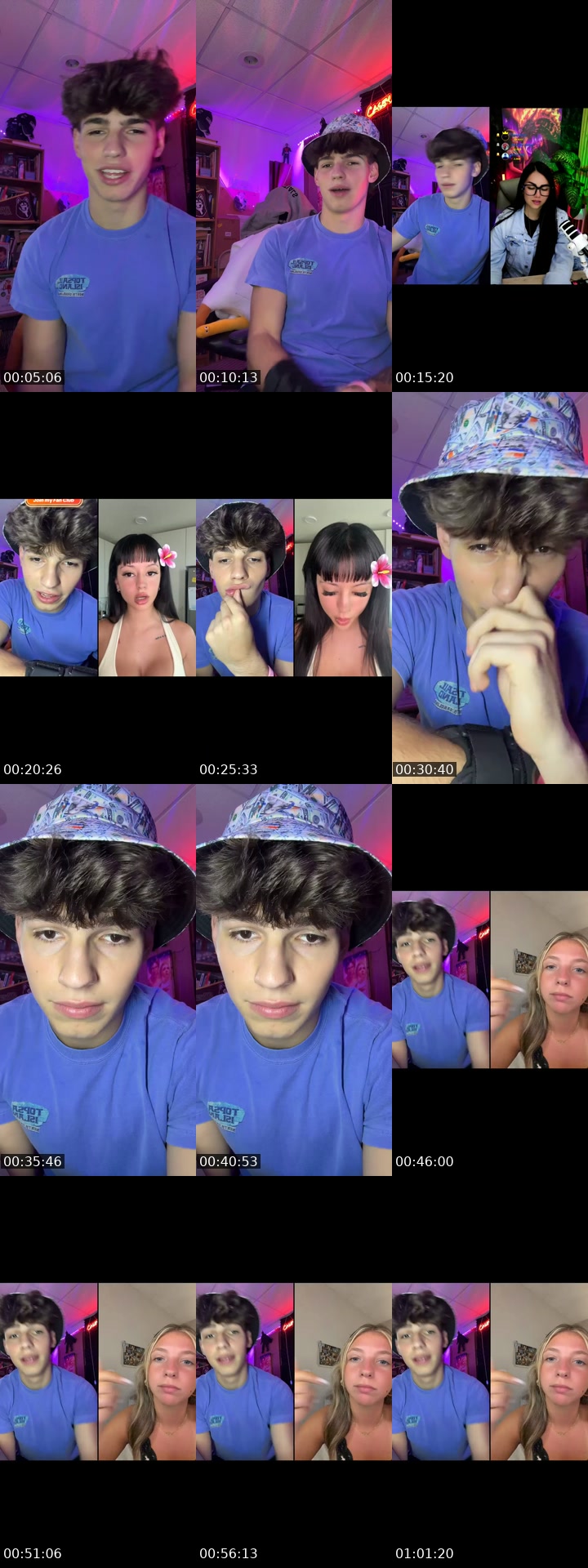 TikTok live: hi hi by @ajluvshrek