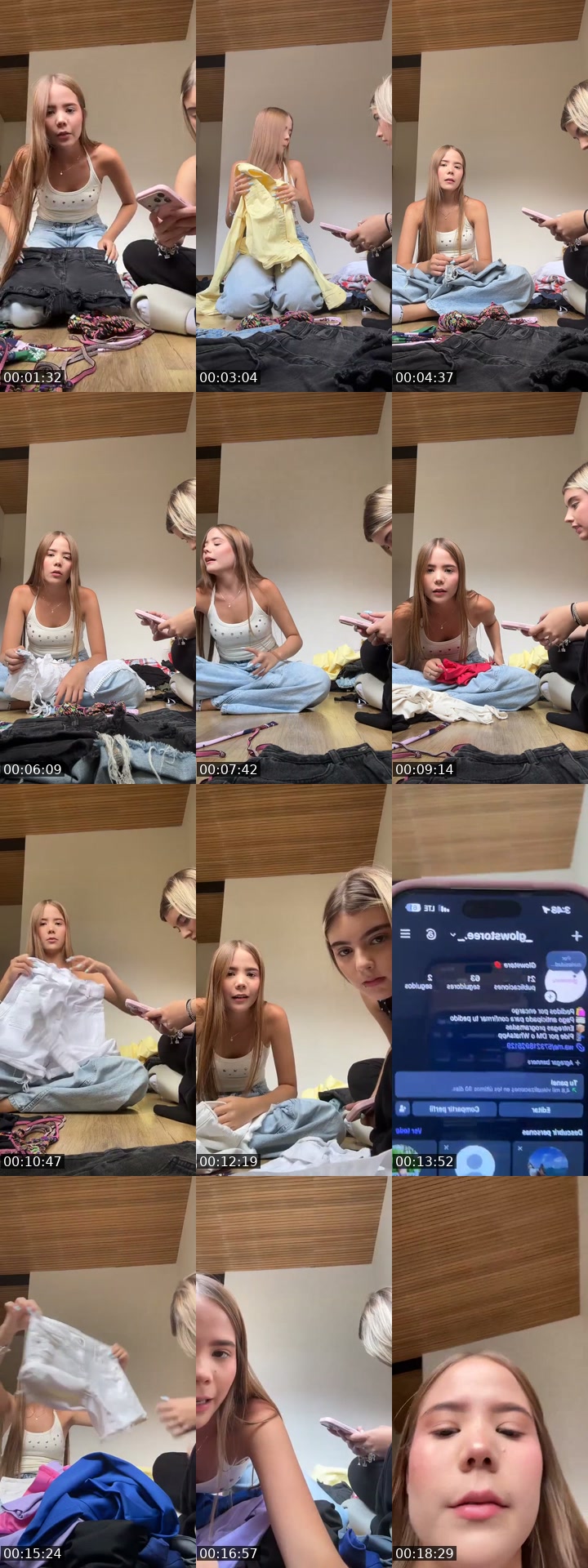 TikTok live: Clóset sale by @mariadelmaralzate_